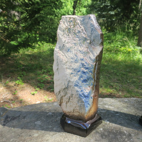 Maljakko Vuori, takaseinä L, korkeus 37cm keramiikkaa sininen