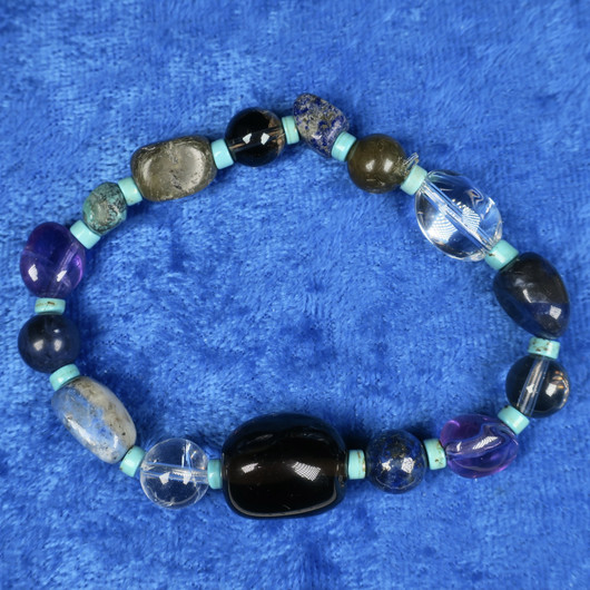 Rannekoru JOUSIMIES - SAGITTARIUS jousimiehen onnenkivikoru 16cm nro1