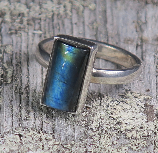 Hopeasormus spektroliitti 16mm kulmikas 