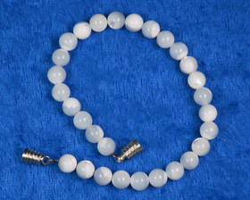 Rannekoru helmiäinen 6mm luonnollinen natural