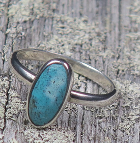 Hopeasormus aito turkoosi 18.2mm sor3