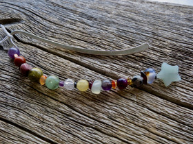 Kirjanmerkki OINAS - ARIES oinaan onnenkiviä aventuriiniTÄHTI