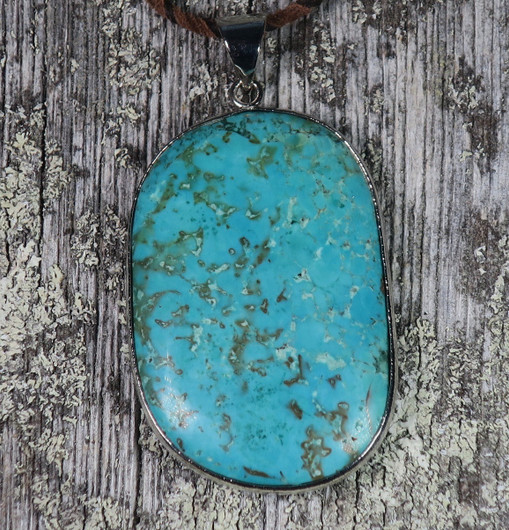 Riipus magnesiitti turkoosivärjätty ISO kivi 30x45mm nro1