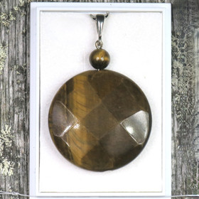 Riipus tiikerinsilmä viistehiottu, kookas