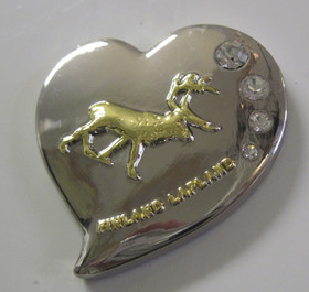 Magneetti poro, 4 'timanttia' sydämessä