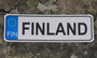 Magneetti Finland rekisterikilpi, EU-lippu