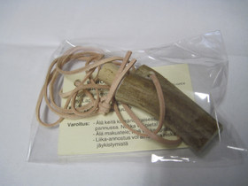 Poronsarvijauhe luupullossa 6cm, nahkanauhassa