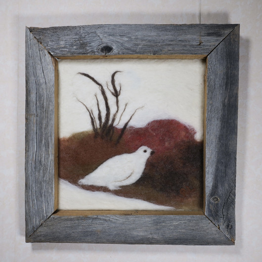 Taulu riekko, huovutustyö 