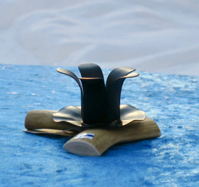 Kynttilänjalka poronsarvi 9-10cm 1 kynttilälle