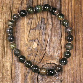 Rannekoru vihreä turmaliini