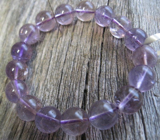 Rannekoru ametisti kirkas 12mm 17cm VIOLA12