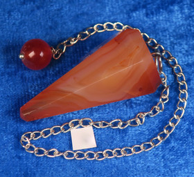 Heiluri karneoli 18x40mm viistehiottu oranssi akaatti