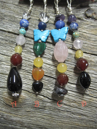 Riipus chakrakivet  9-10cm nro a,b,d