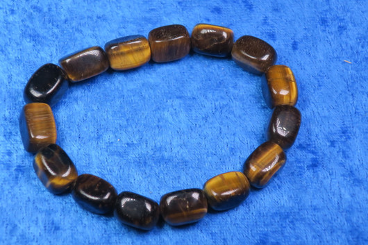 Rannekoru tiikerinsilmä, kulmikas. Valitse koko