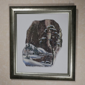 Kivimurskataulu kaamos tunturimaisemassa FBB