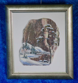 Kivimurskataulu kaamos tunturimaisemassa FBB