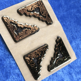 Seinäkellon kulmakoristeet 25mm