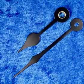 Seinäkellon tuntiosoittimet mustat 50-70mm C