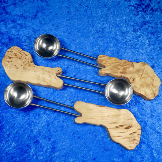 Kahvimitta Suomen muotoinen kahva visakoivua