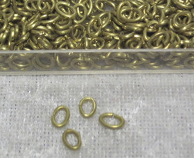 Korutarvike messinki pronssi 5x3mm  lenkki