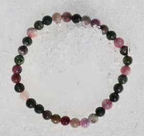 Rannekoru turmaliini rubelliitti monen värisiä 6mm