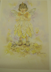 Korttikuva keijupoika koko 7x10cm