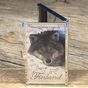 Käyntikorttikotelo susi Finland
