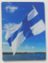3D-magneetti Suomen lippu, koko 6x8cm
