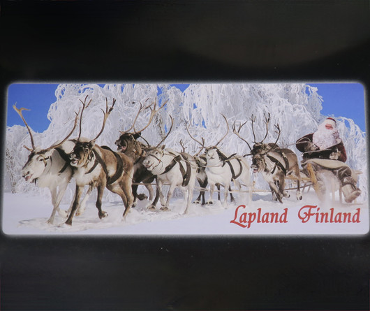 3D-magneetti porot ja joulupukki