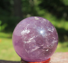 Ametisti pallo 82g 38mm kivipallo