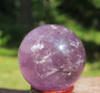 Ametisti pallo 82g 38mm kivipallo