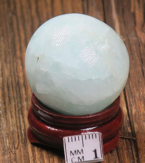 Kivipallo Akvamariini 38g 29mm berylli