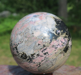 Pallo Rodoniitti 850g 72mm kivipallo 