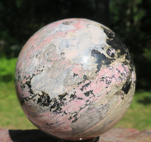 Pallo Rodoniitti 850g 72mm kivipallo 