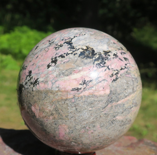 Pallo Rodoniitti 850g 72mm kivipallo 