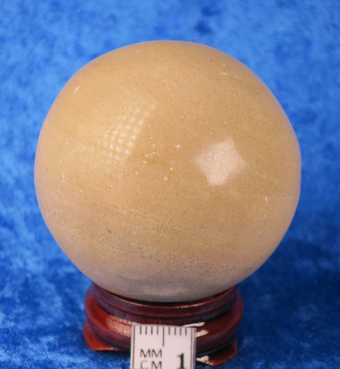 Kivipallo dolomiitti 129g 45mm. Handmade in Finland