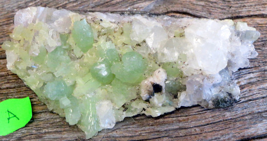 Prehniitti kidesykerö 45x90mm 81g Namibia A