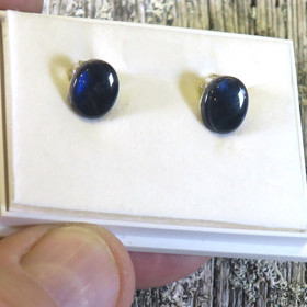 Klipsikorvakorut spektroliitti ovaali TC