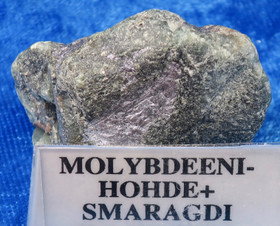 Smaragdissa molybdeniitti 33g 25x42mm