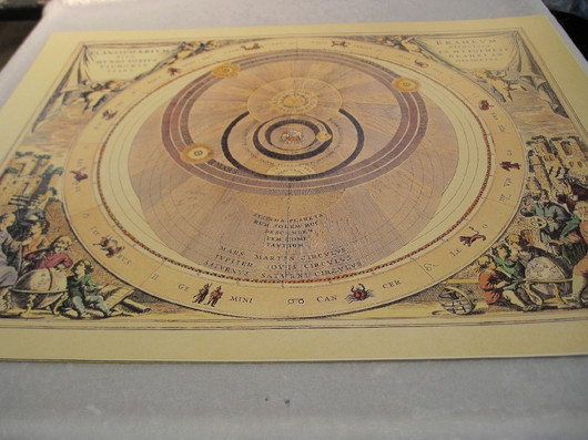 Juliste Astrologia, planeetat 40x50cm