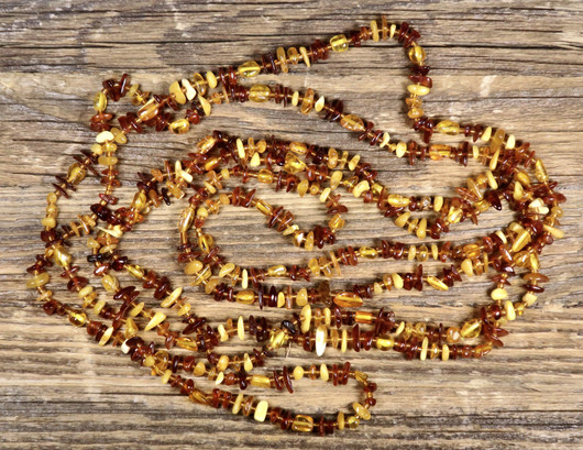 Meripihkahelmet 200cm pitkät, moniväriset sipsimalli