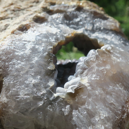 Akaattigeodi iso 5,5kg erikoisen kaunis 61Q