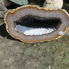 Akaattigeodi iso 5,5kg erikoisen kaunis 61Q