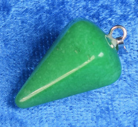 Heiluri ja riipus vihreä aventuriini, ilman ketjua