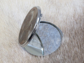 Taskupeili 3D-ilvespari, 2-osainen meikkipeili hologrammikuvalla