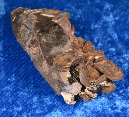 Savukvartsikide, turmaliini, markasiitti 163g 10cm