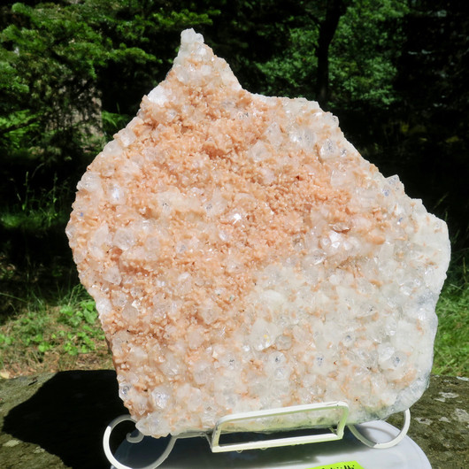 Apofylliitti ja stilbiitti kidesykerö iso 10,5kg. Norja