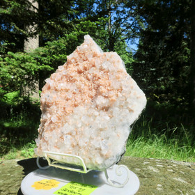 Apofylliitti ja stilbiitti kidesykerö iso 10,5kg. Norja