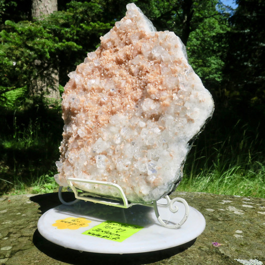 Apofylliitti ja stilbiitti kidesykerö iso 10,5kg. Norja