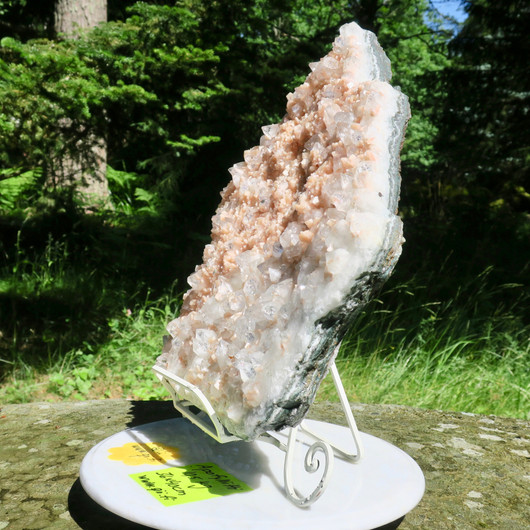 Apofylliitti ja stilbiitti kidesykerö iso 10,5kg. Norja